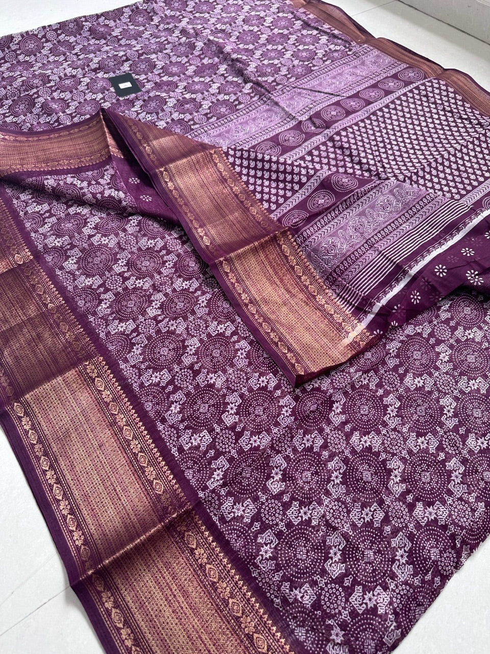 Printed Soft Cotton Saree