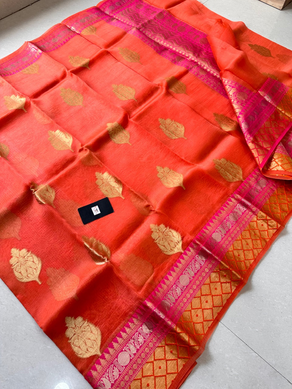 Pure Weaved Organza Silk Saree