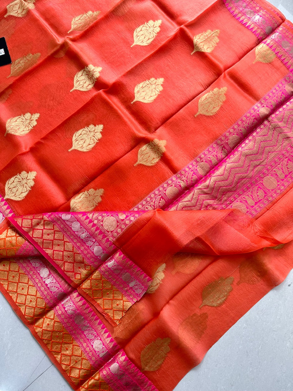 Pure Weaved Organza Silk Saree