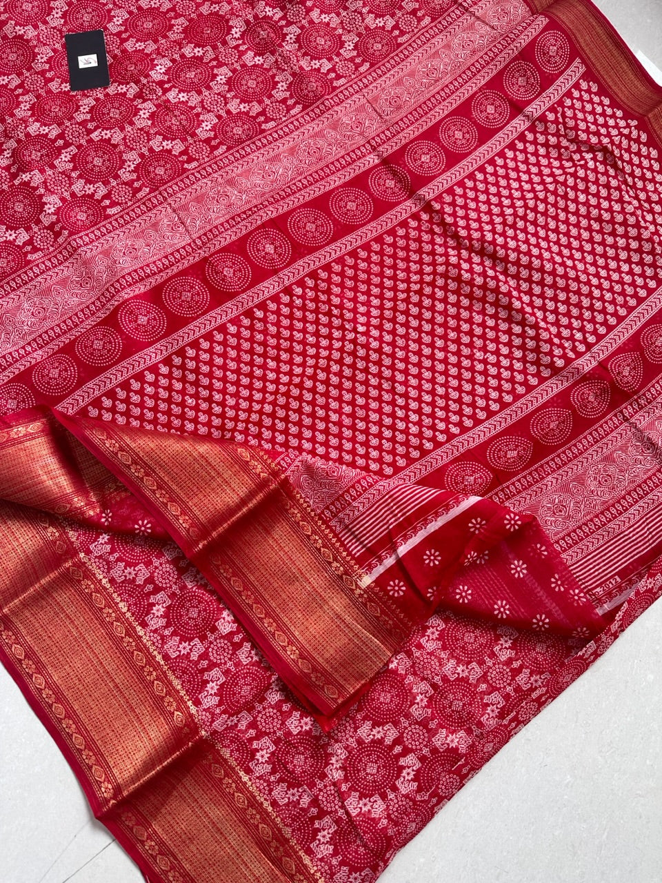 Printed Soft Cotton Saree