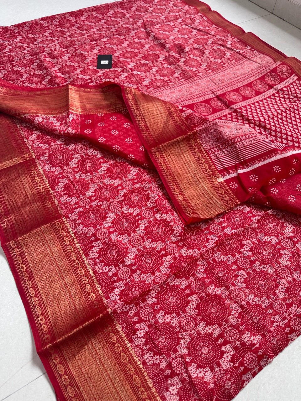 Printed Soft Cotton Saree