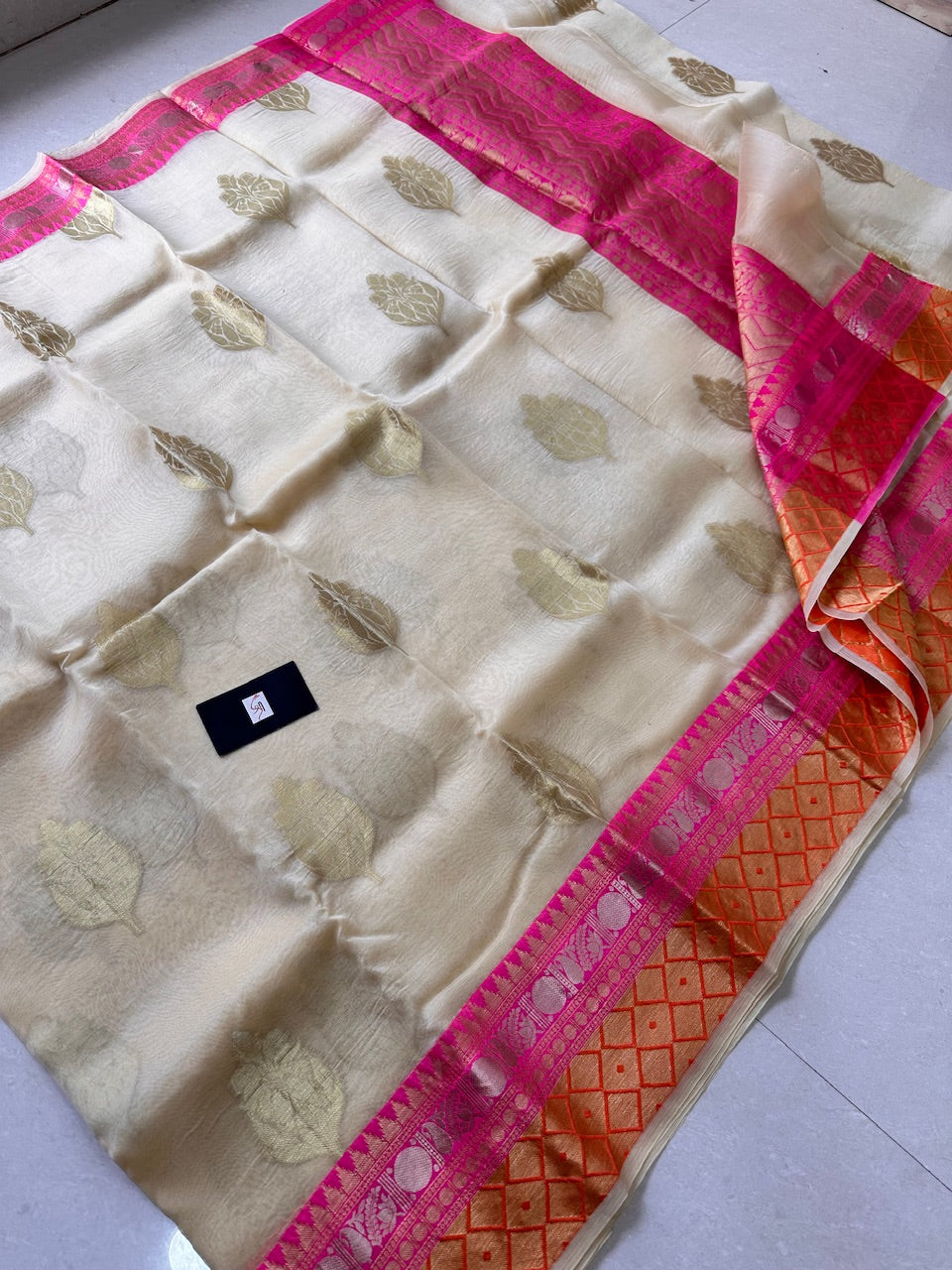 Pure Weaved Organza Silk Saree