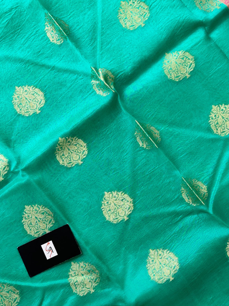 Pure Weaved Organza Silk Saree