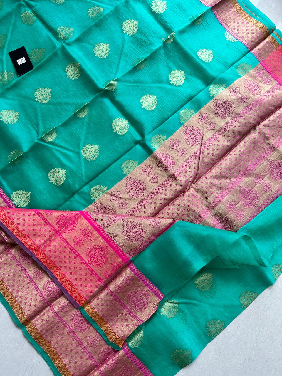 Pure Weaved Organza Silk Saree