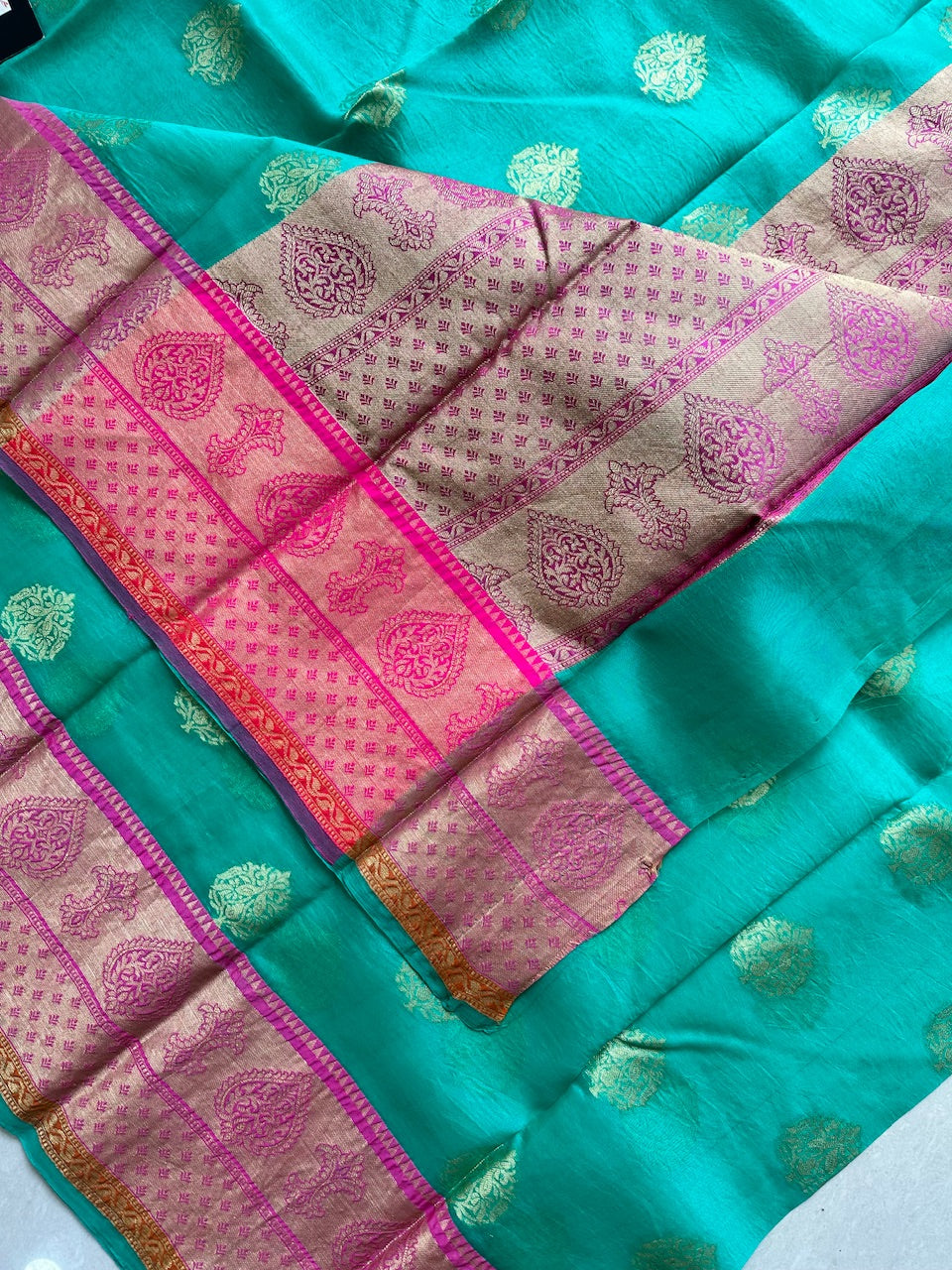 Pure Weaved Organza Silk Saree