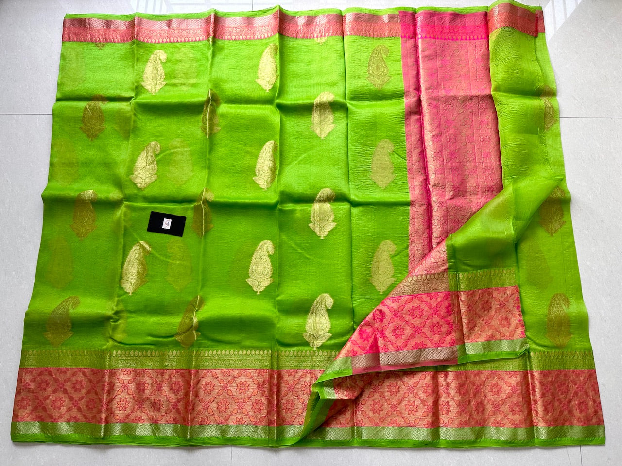 Pure Weaved Organza Silk Saree