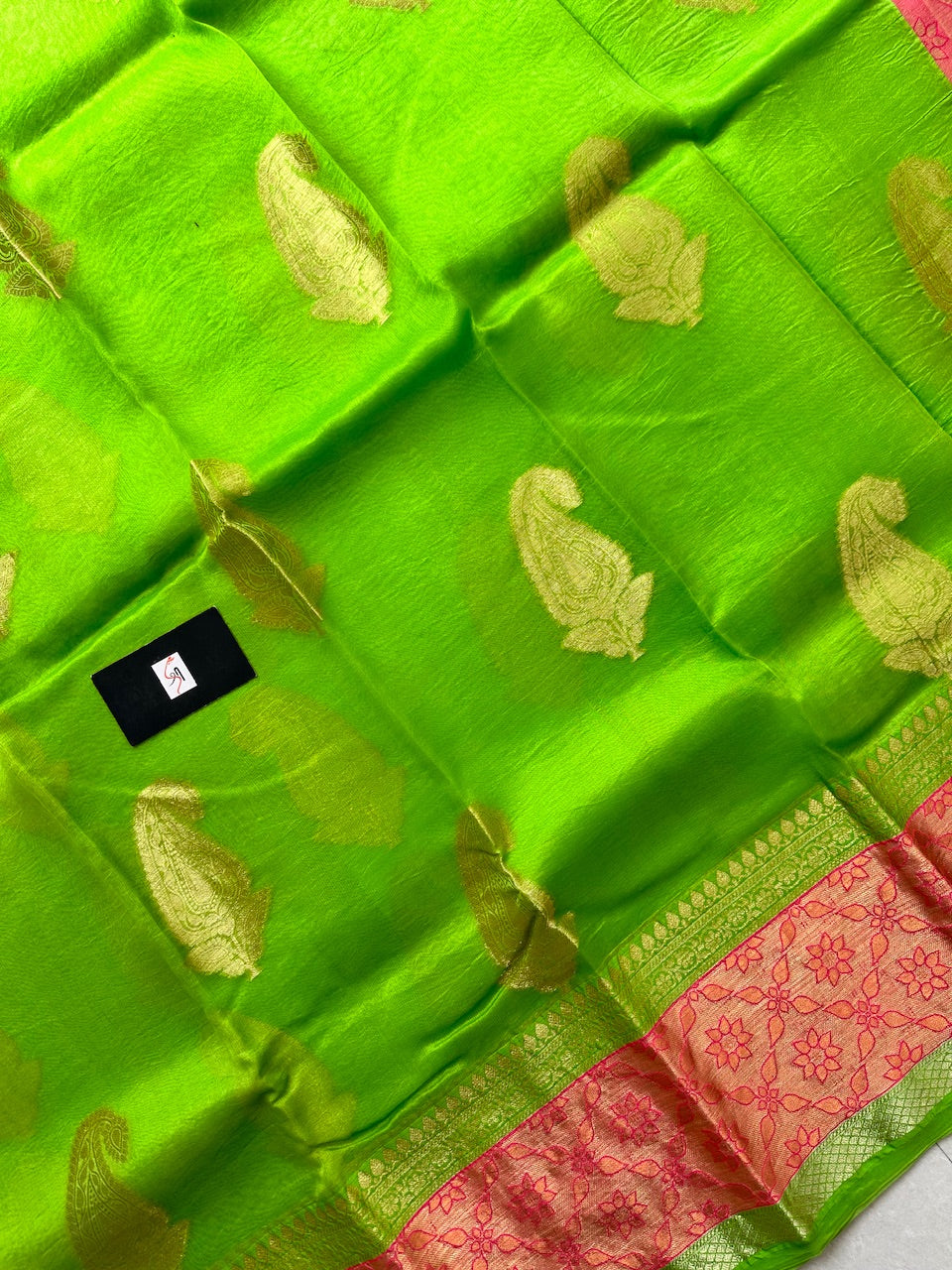 Pure Weaved Organza Silk Saree