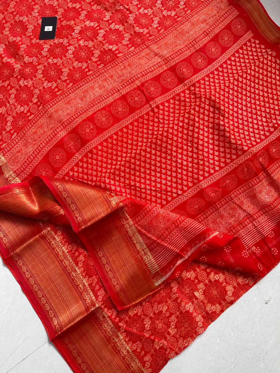 Printed Soft Cotton Saree