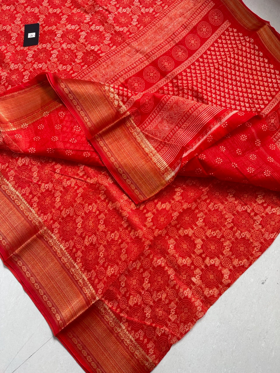 Printed Soft Cotton Saree