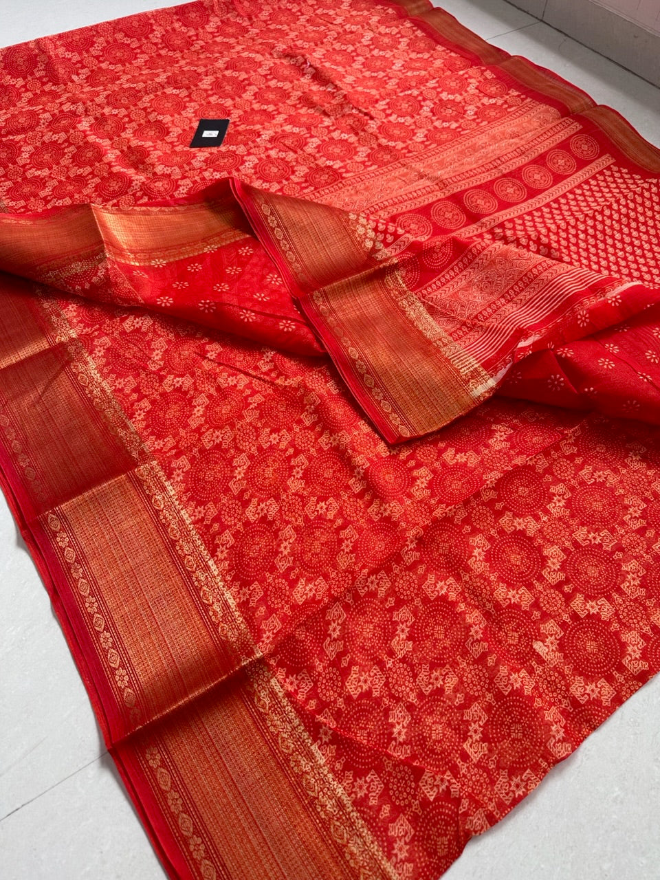 Printed Soft Cotton Saree