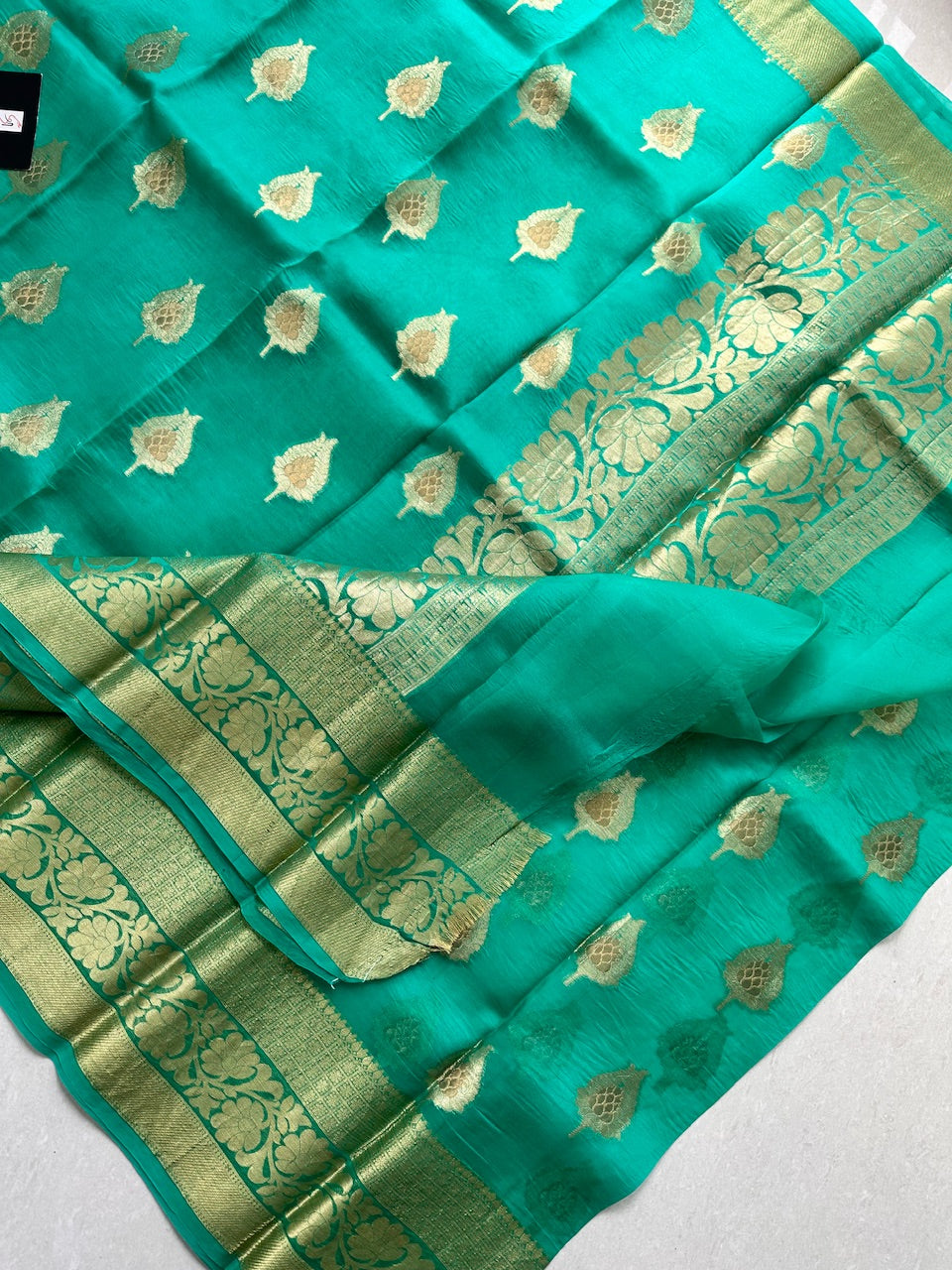 Pure Weaved Organza Silk Saree