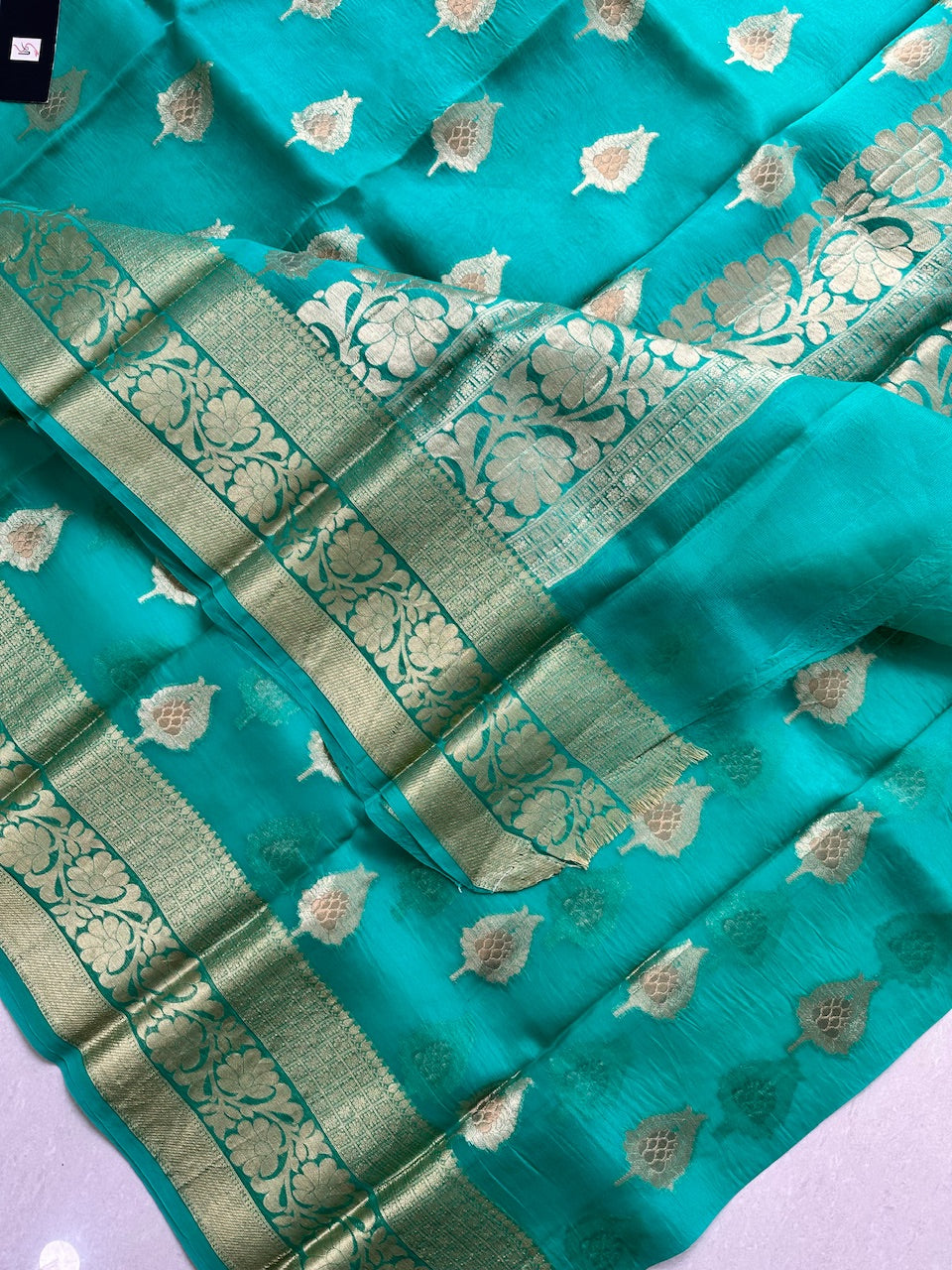 Pure Weaved Organza Silk Saree