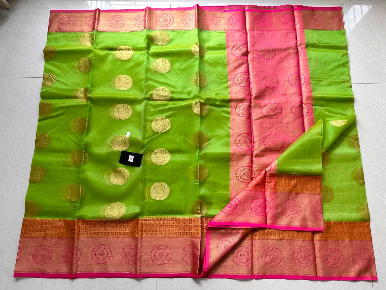 Pure Weaved Organza Silk Saree