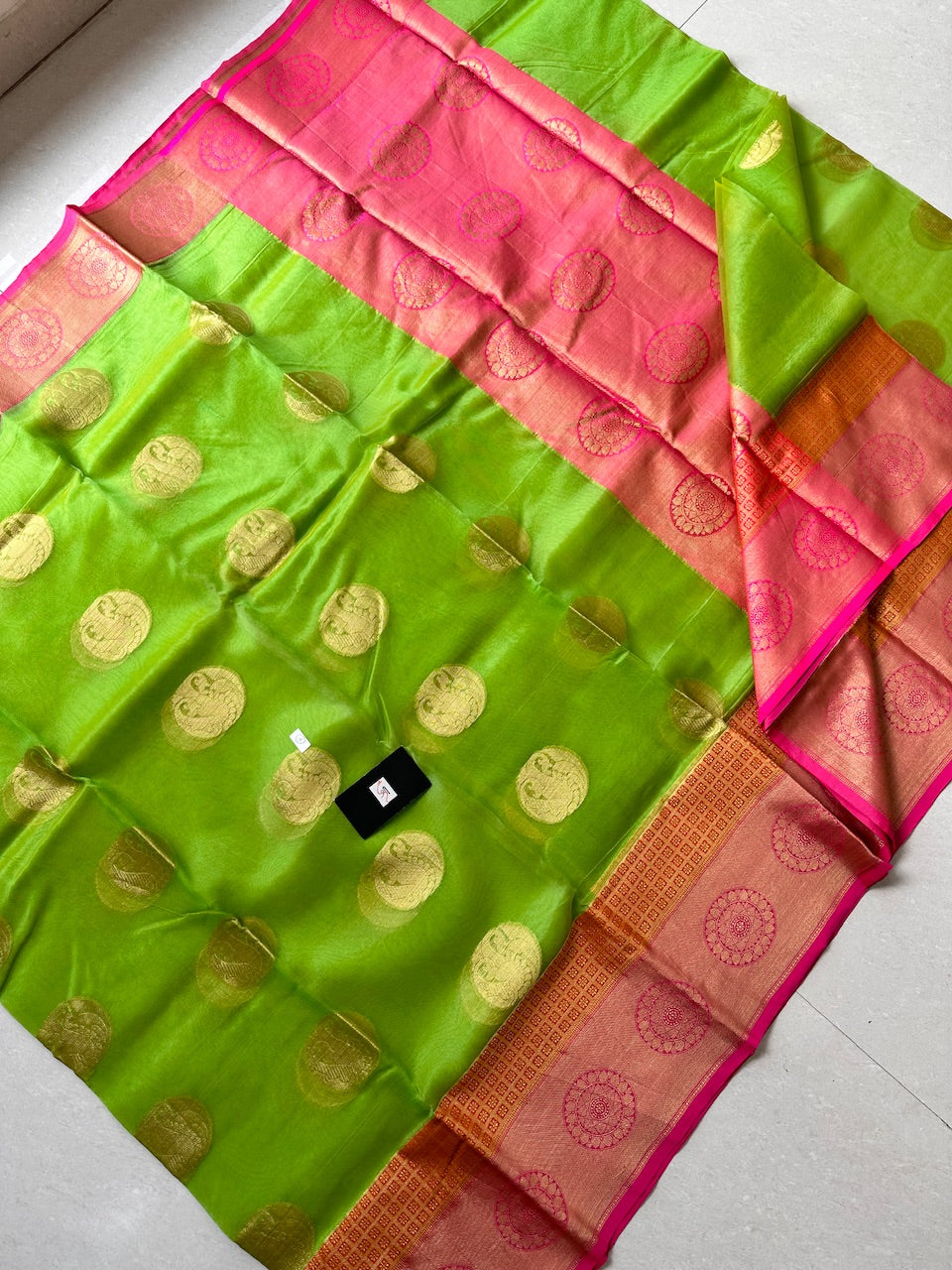 Pure Weaved Organza Silk Saree