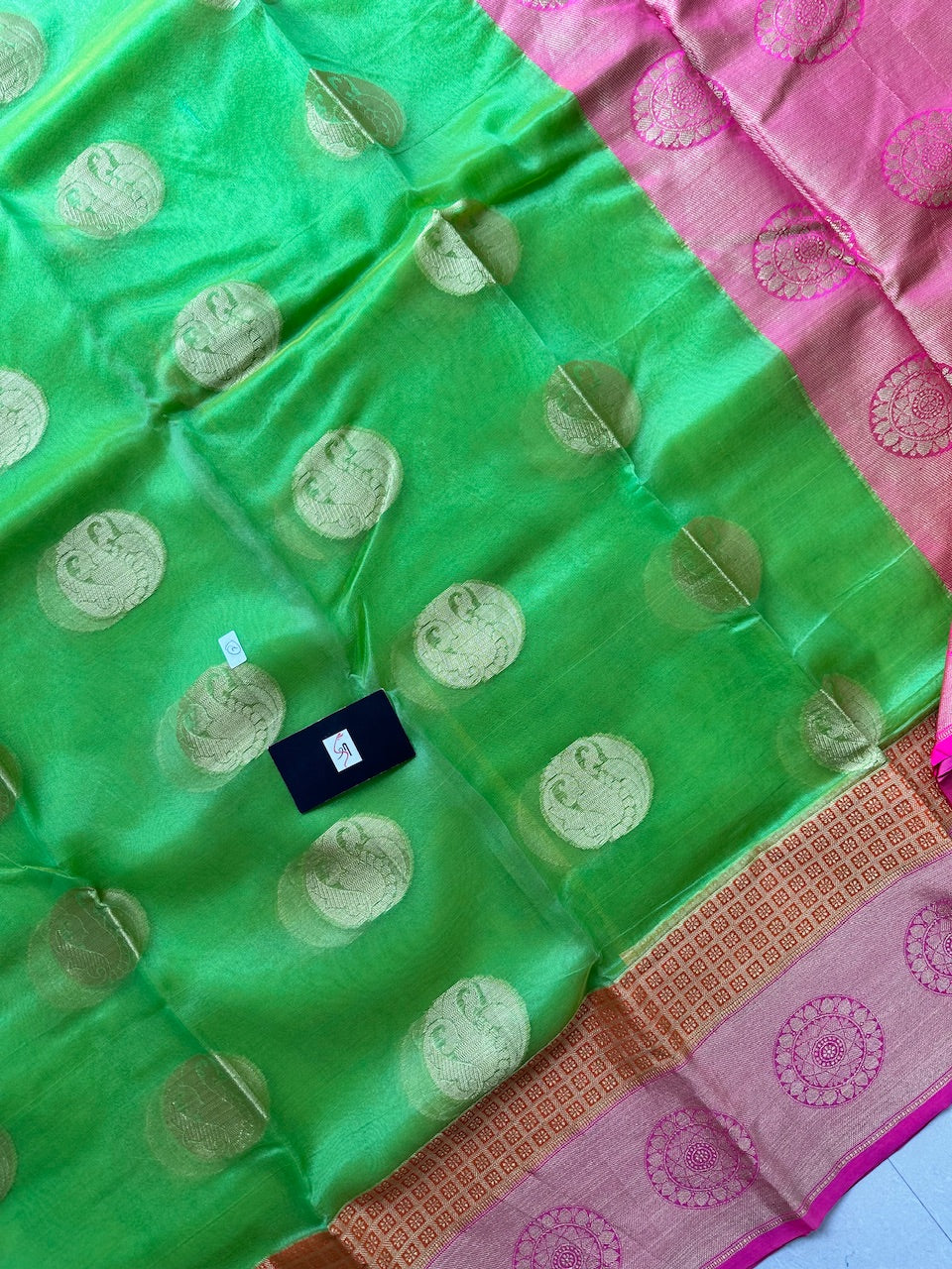 Pure Weaved Organza Silk Saree