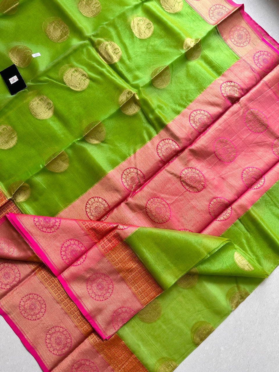 Pure Weaved Organza Silk Saree