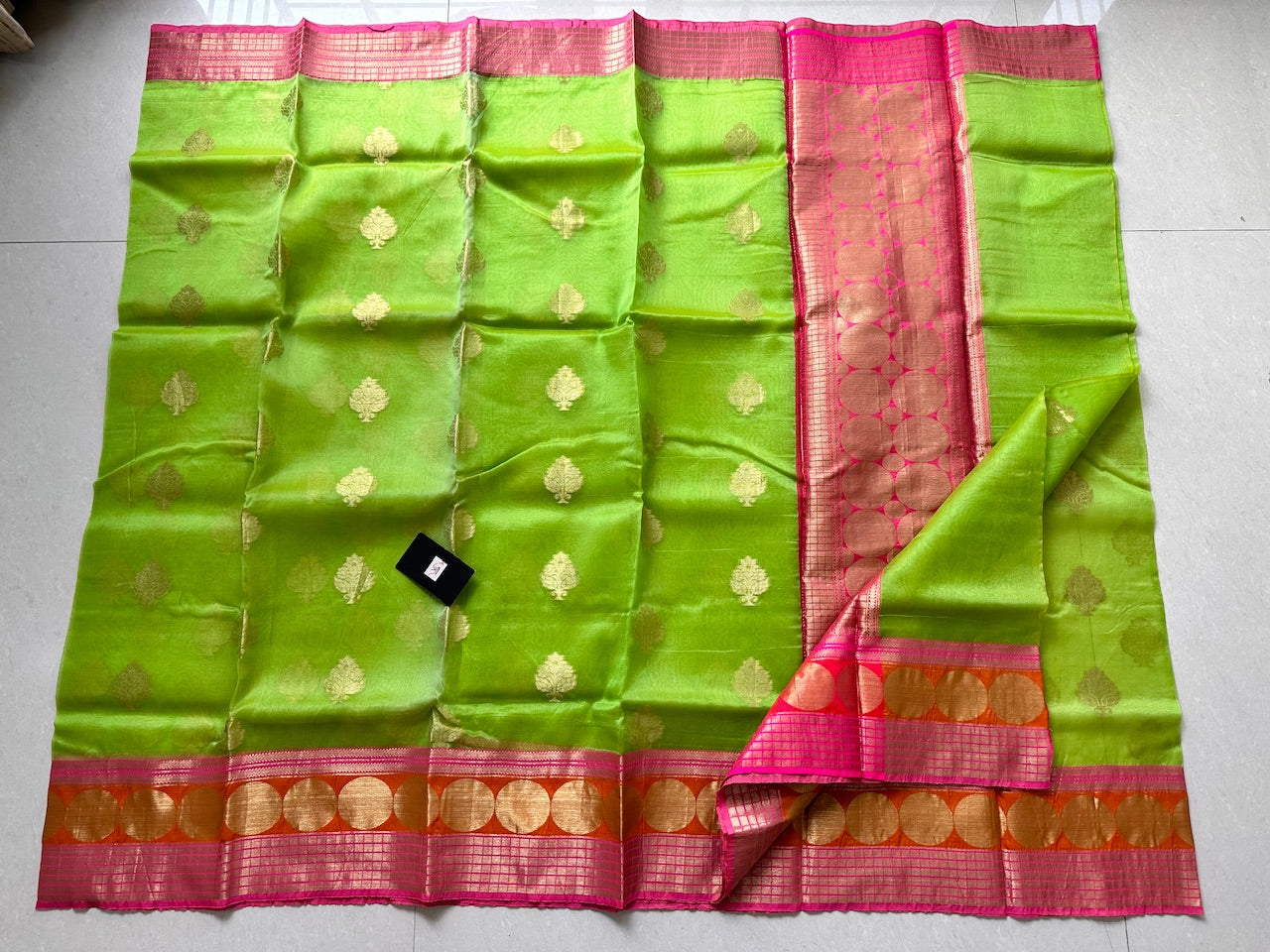 Pure Weaved Organza Silk Saree