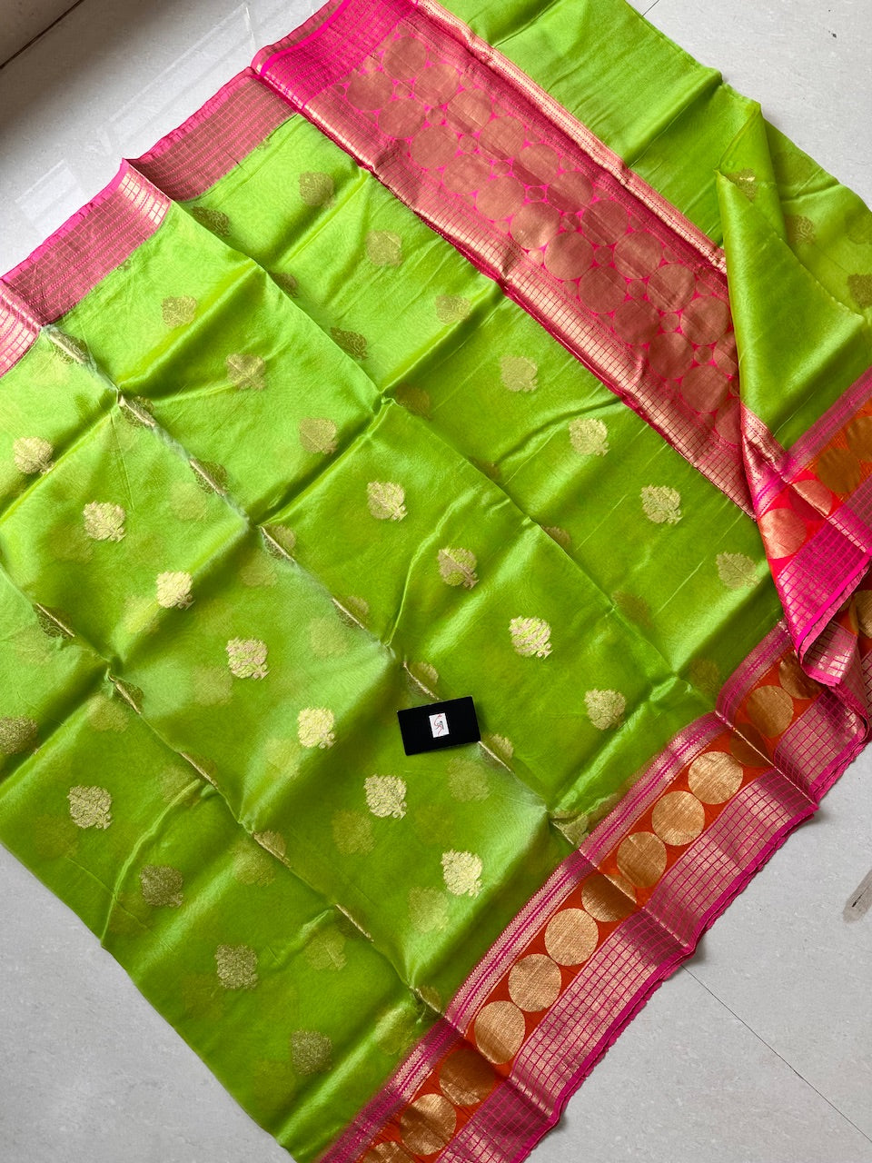 Pure Weaved Organza Silk Saree