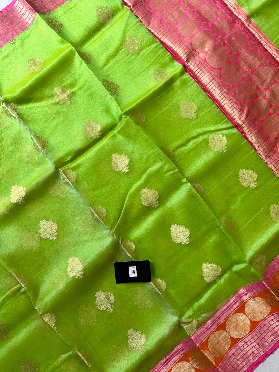 Pure Weaved Organza Silk Saree