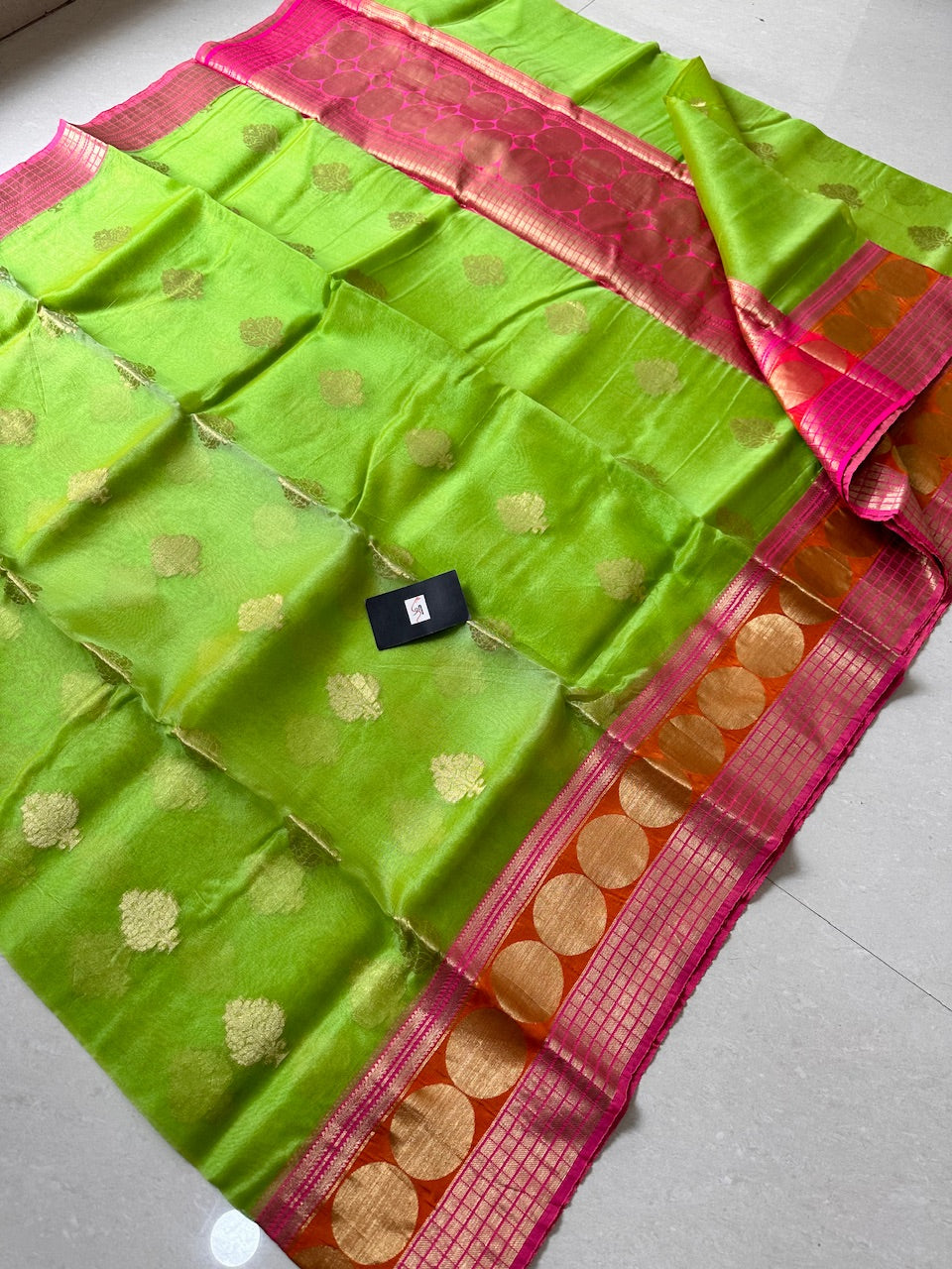 Pure Weaved Organza Silk Saree