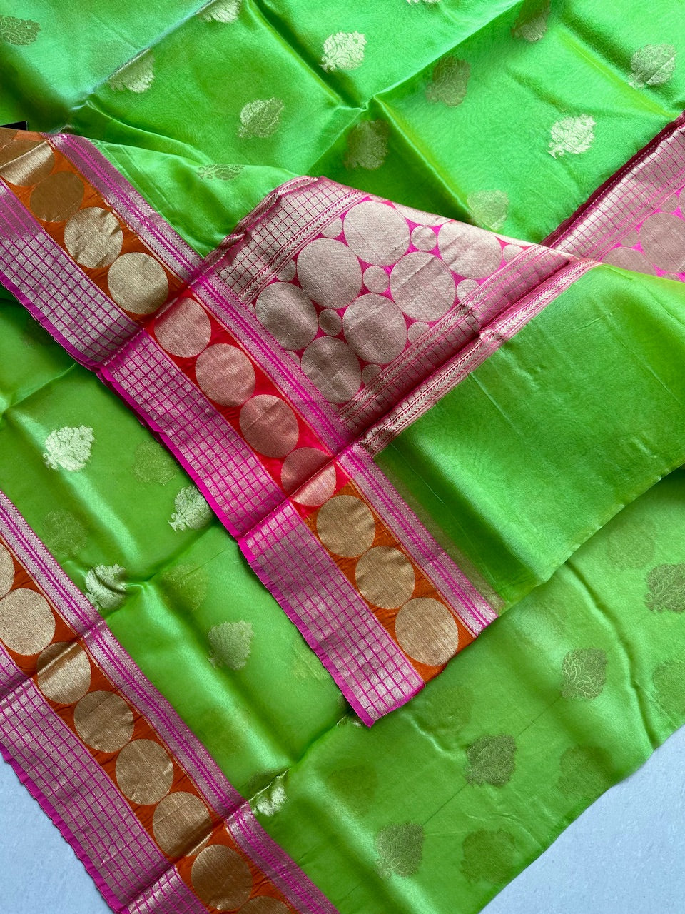 Pure Weaved Organza Silk Saree