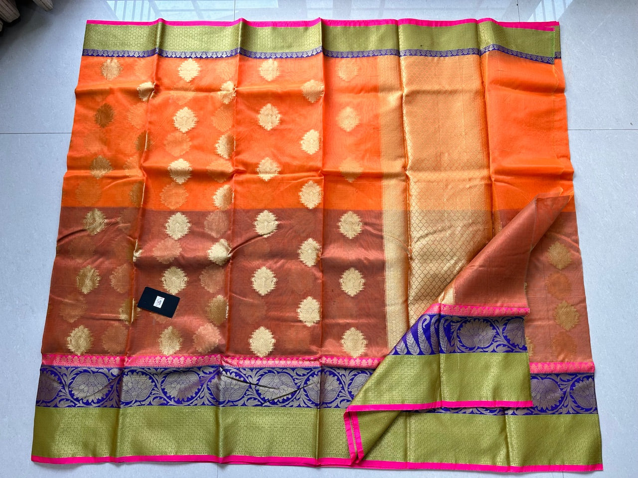 Pure Weaved Organza Silk Saree