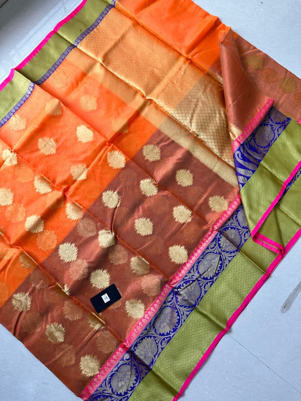 Pure Weaved Organza Silk Saree