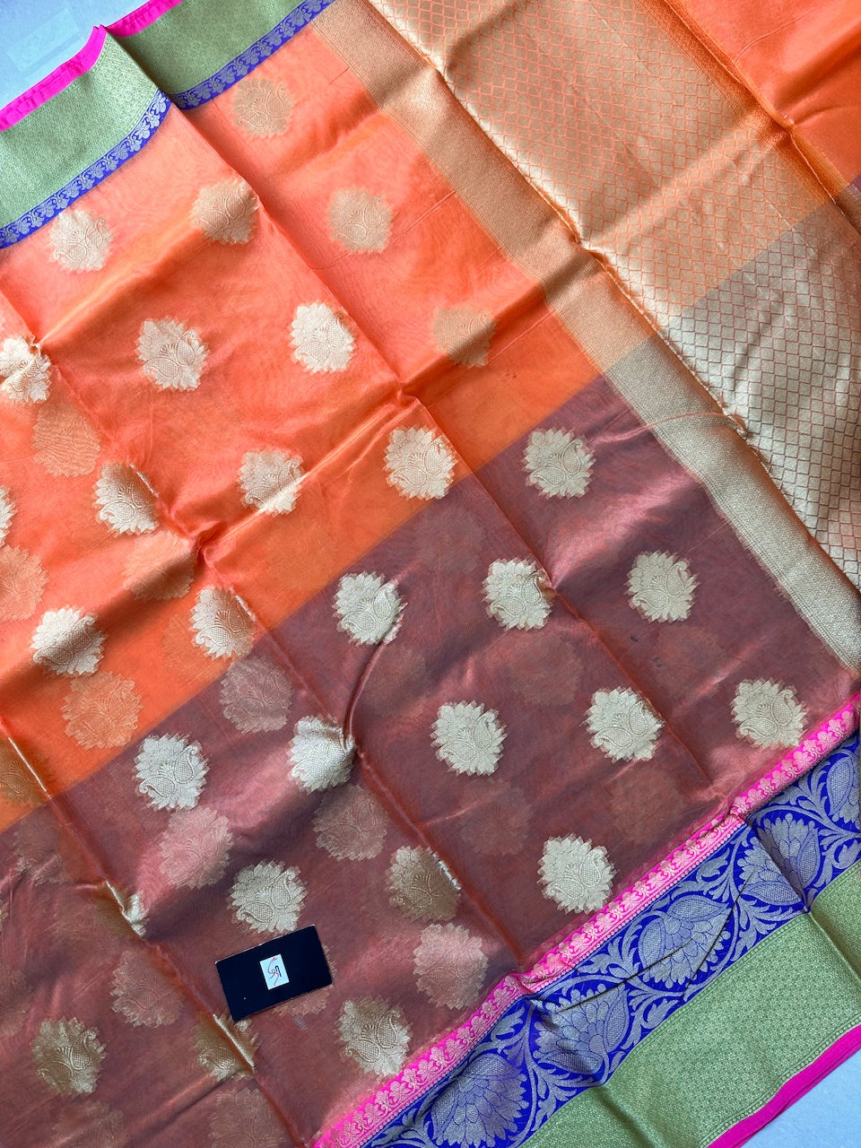 Pure Weaved Organza Silk Saree