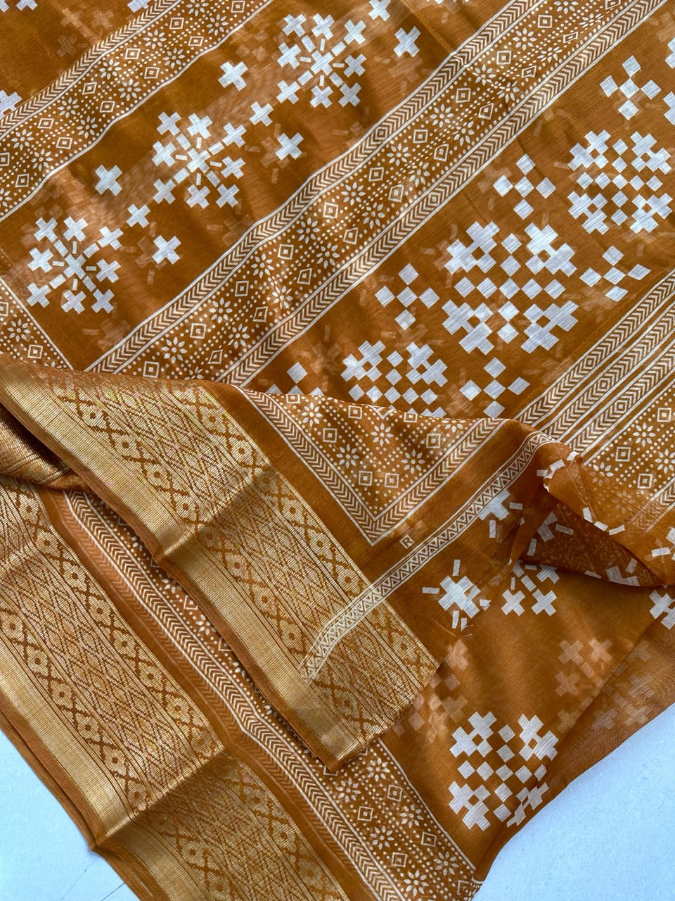 Printed Soft Cotton Saree