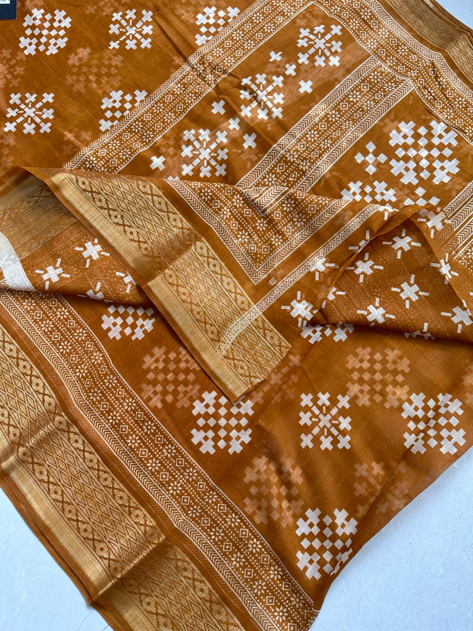 Printed Soft Cotton Saree