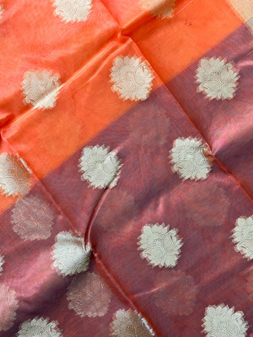 Pure Weaved Organza Silk Saree