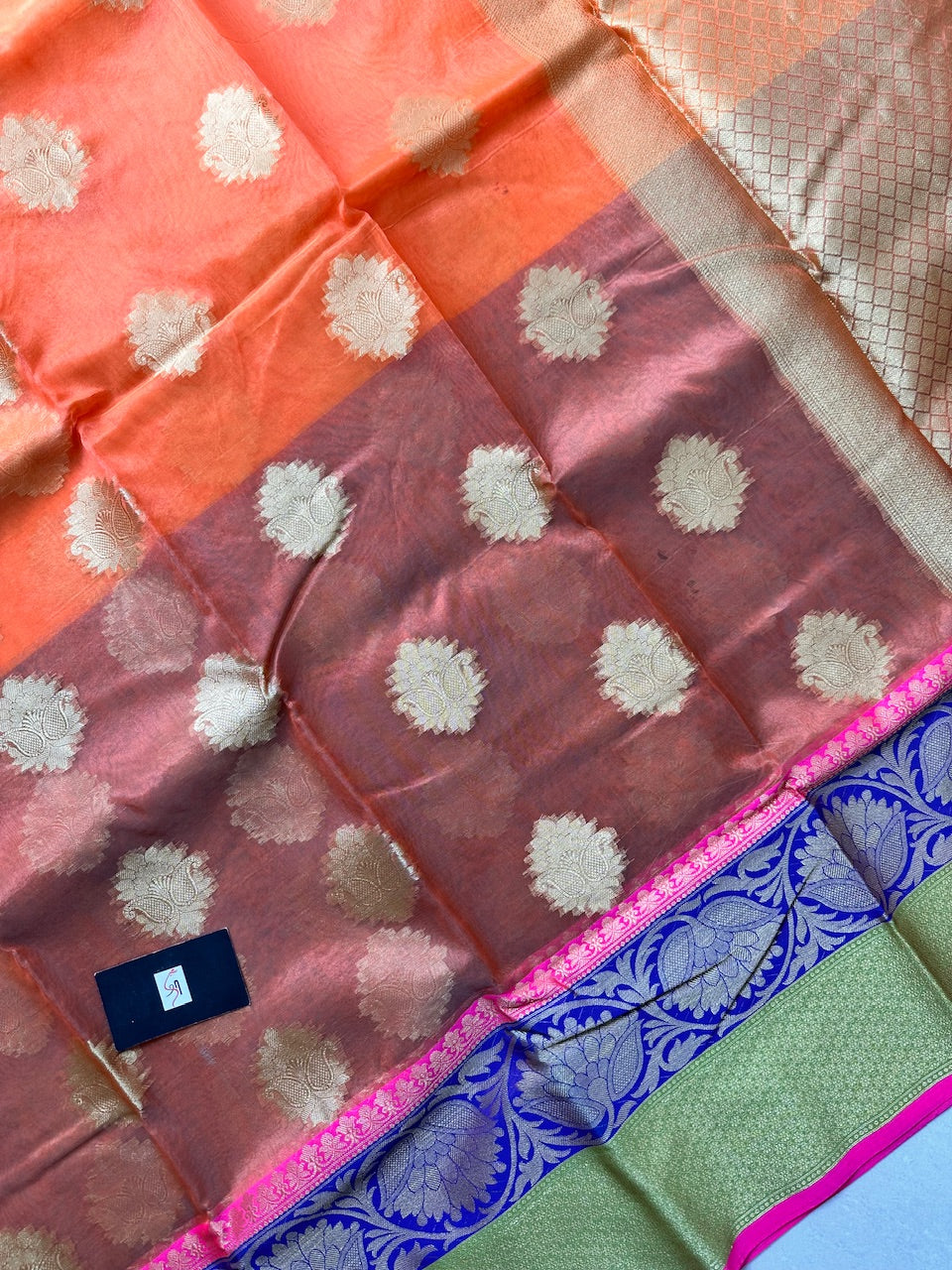 Pure Weaved Organza Silk Saree