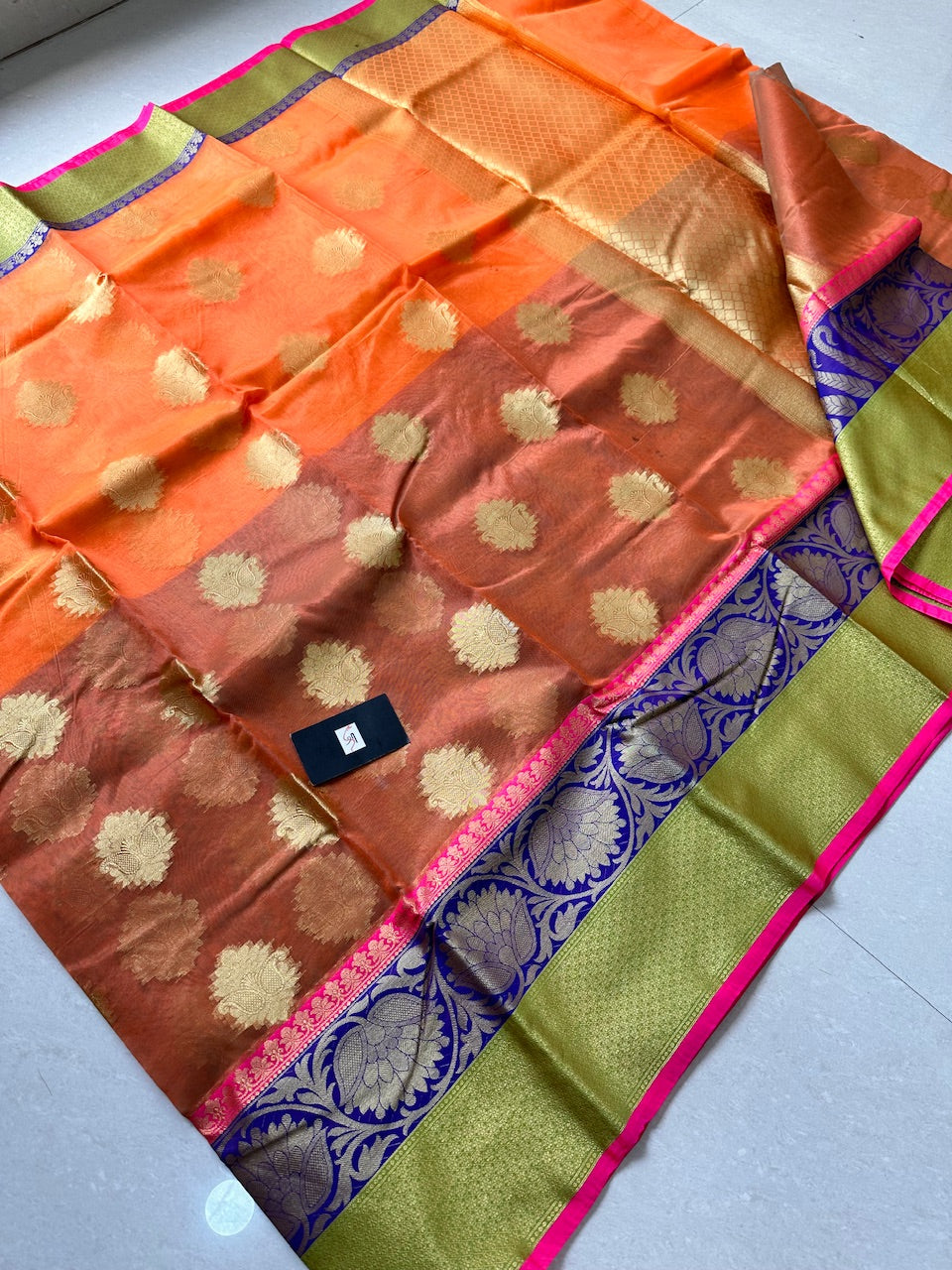 Pure Weaved Organza Silk Saree