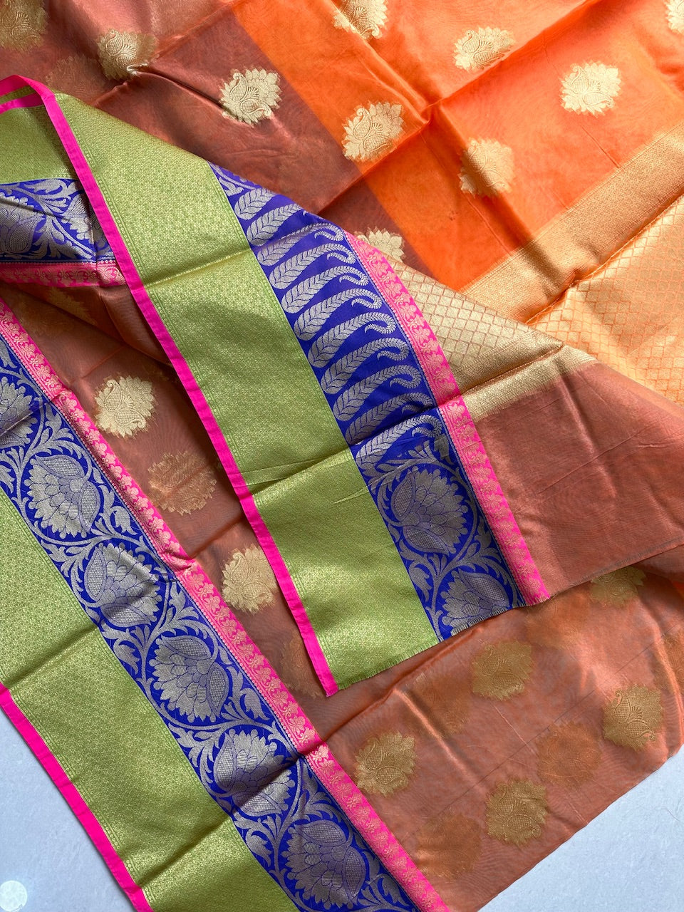 Pure Weaved Organza Silk Saree