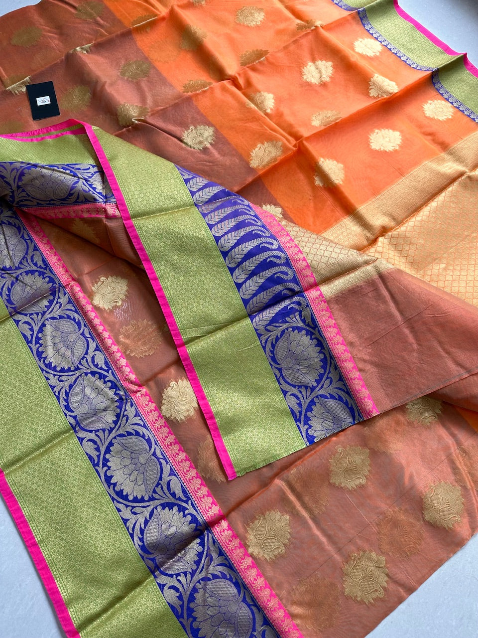 Pure Weaved Organza Silk Saree