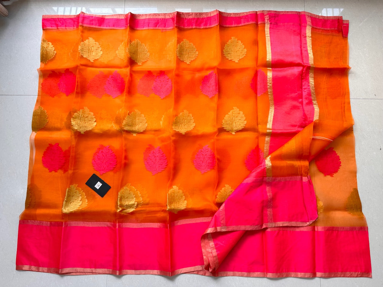 Pure Weaved Organza Silk Saree