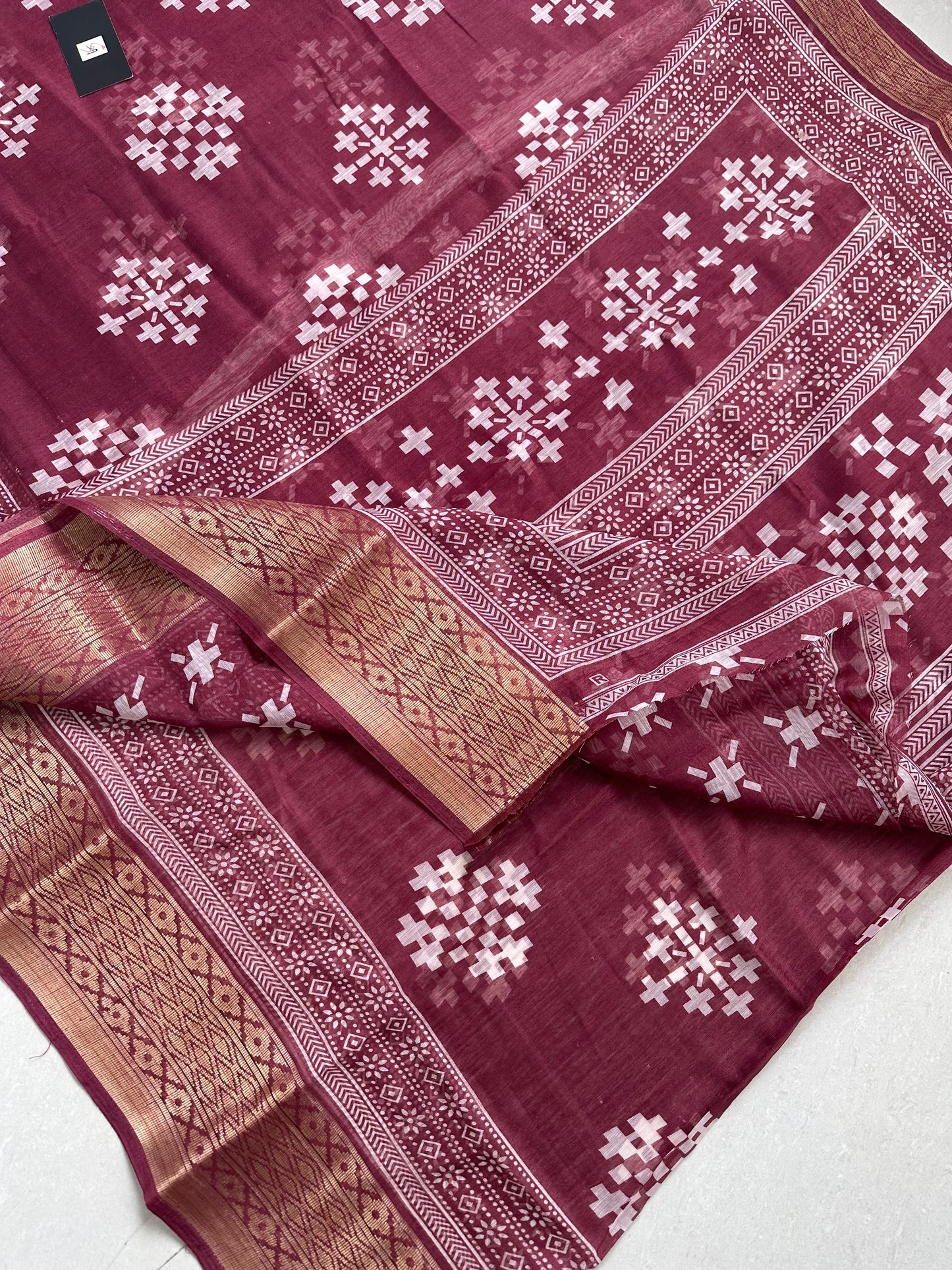 Printed Soft Cotton Saree