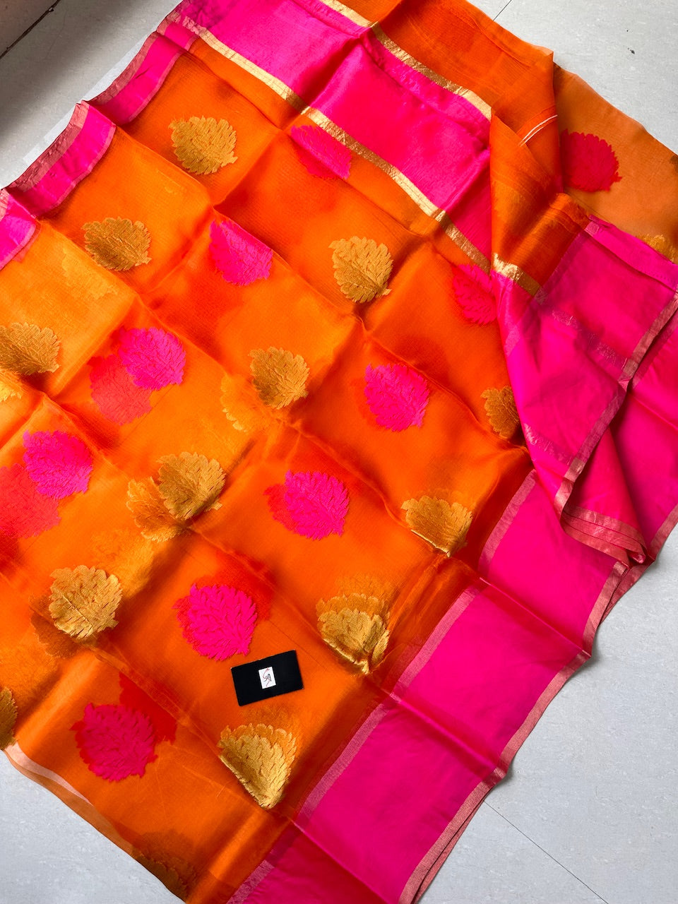 Pure Weaved Organza Silk Saree