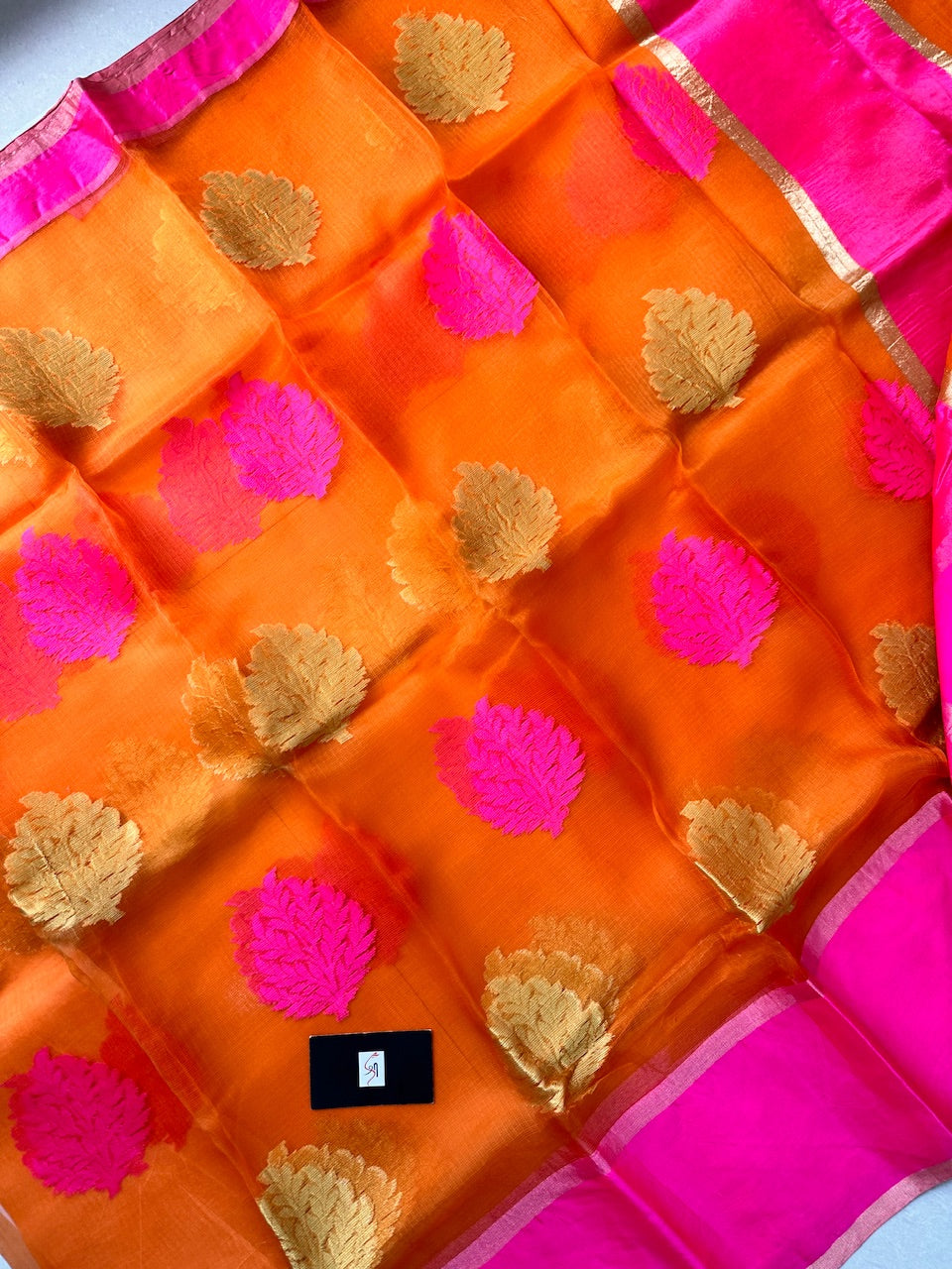 Pure Weaved Organza Silk Saree