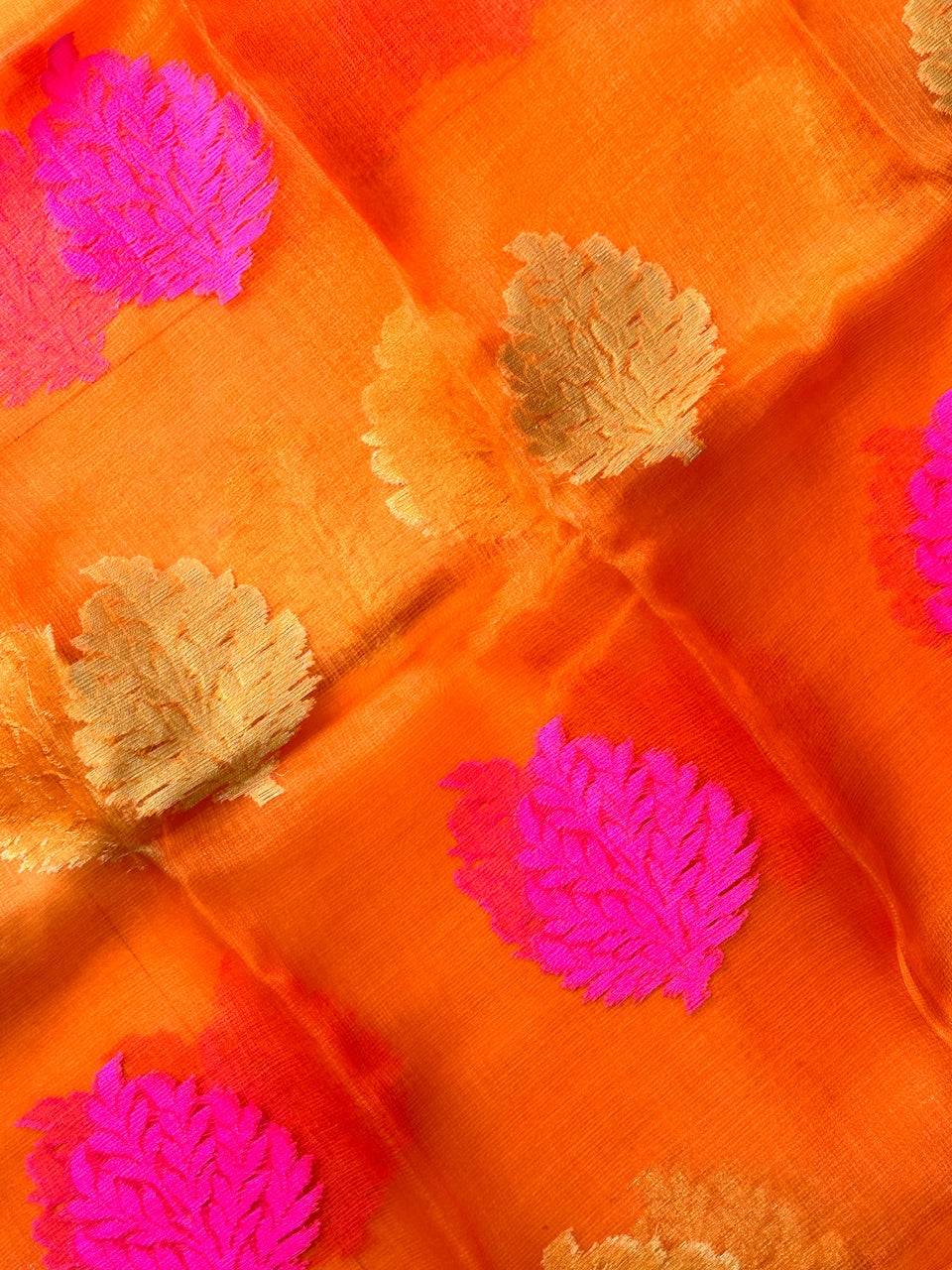 Pure Weaved Organza Silk Saree