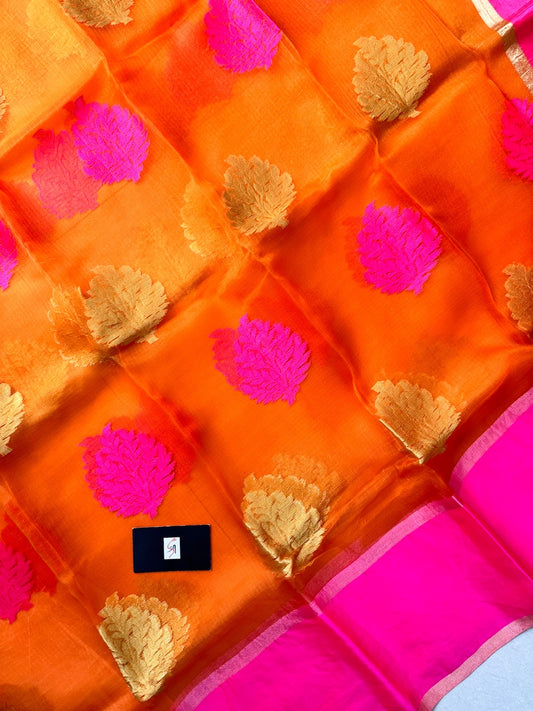 Pure Weaved Organza Silk Saree