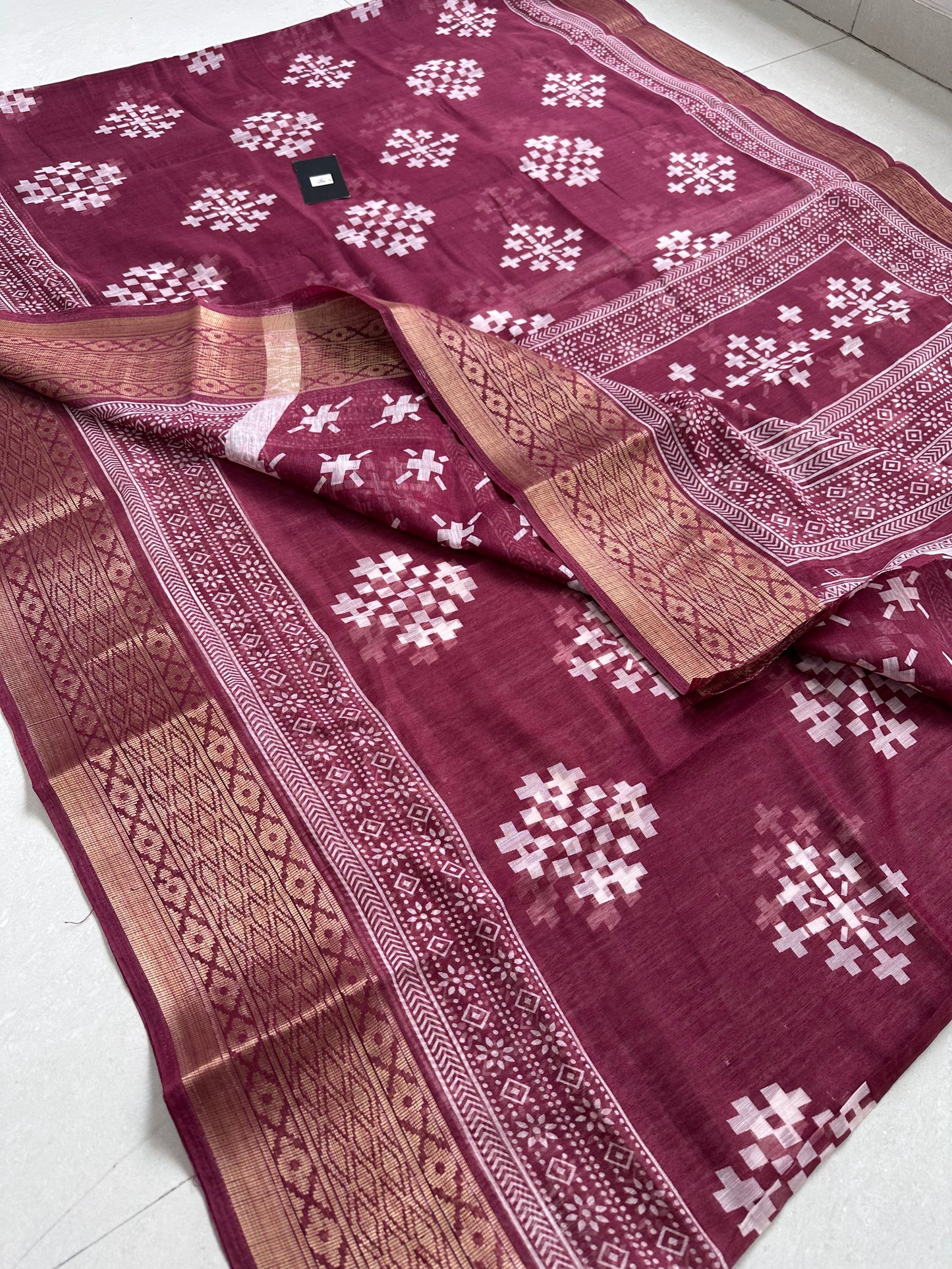 Printed Soft Cotton Saree