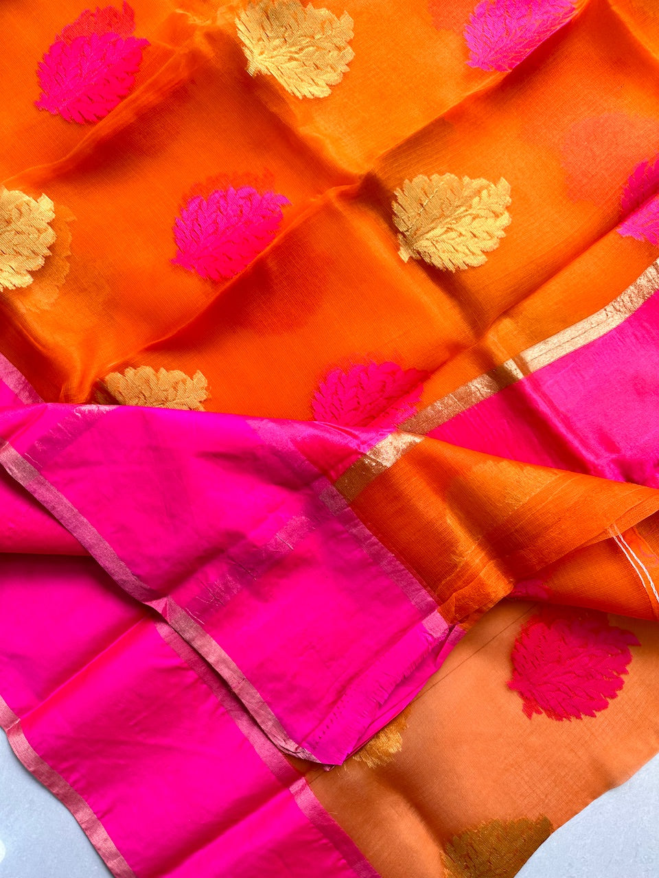 Pure Weaved Organza Silk Saree