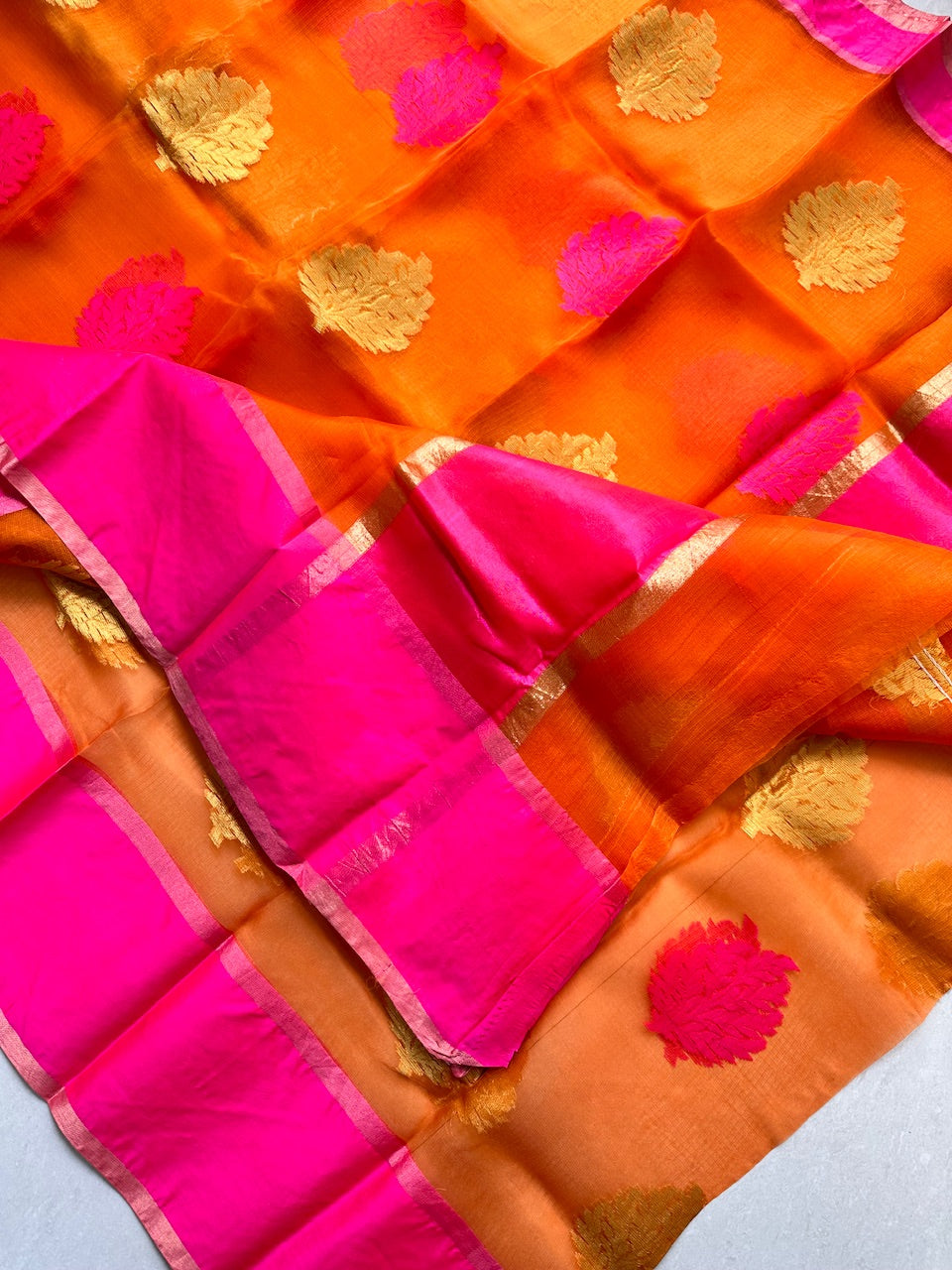 Pure Weaved Organza Silk Saree