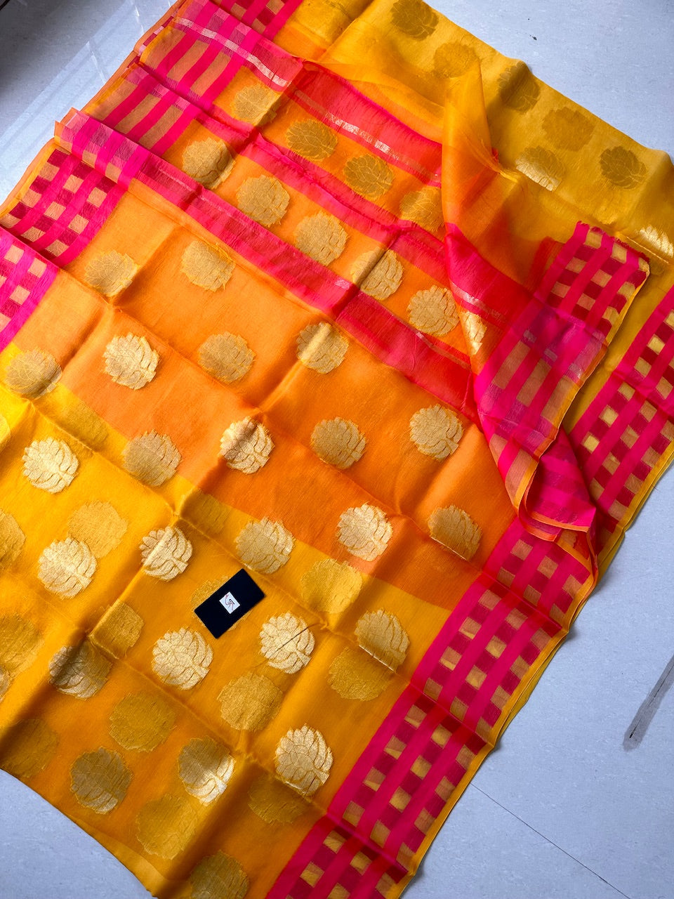 Pure Weaved Organza Silk Saree