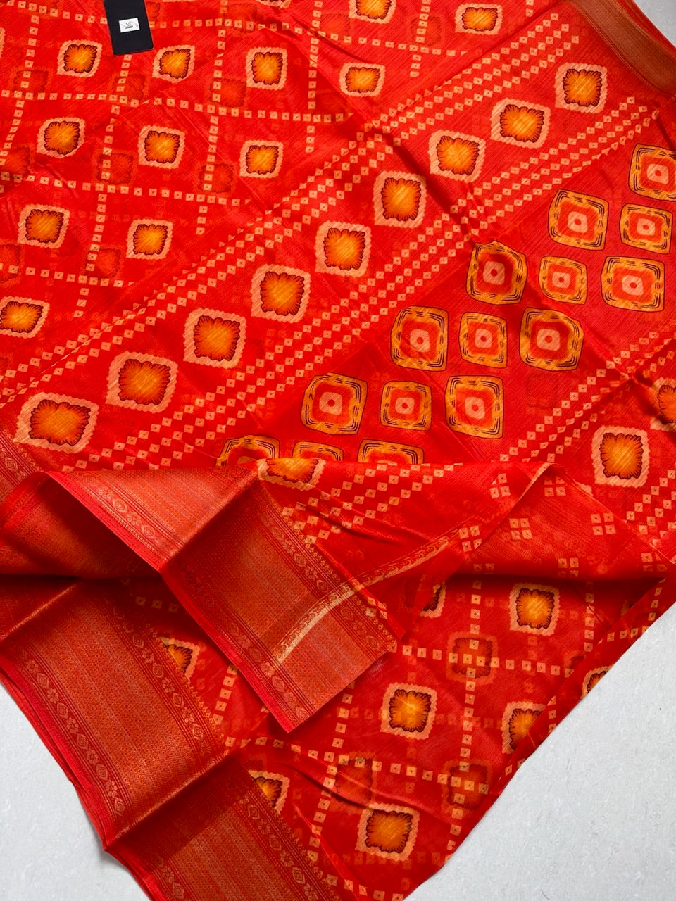 Printed Soft Cotton Saree