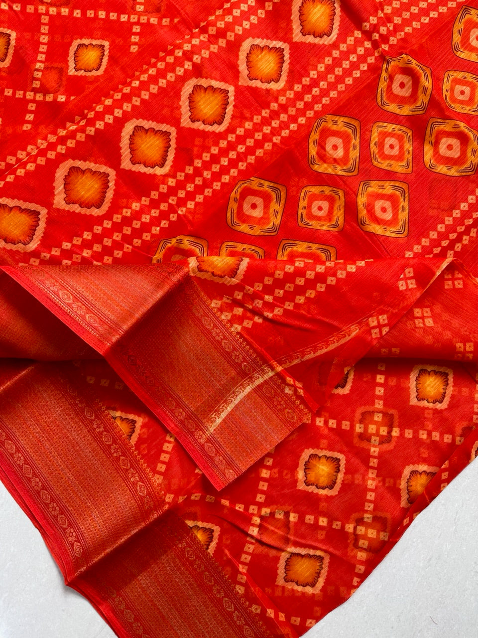 Printed Soft Cotton Saree