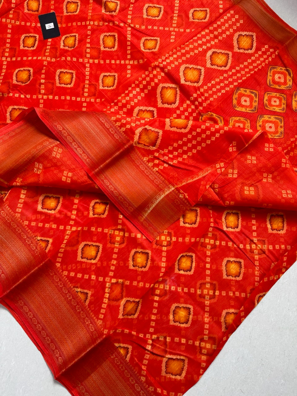 Printed Soft Cotton Saree