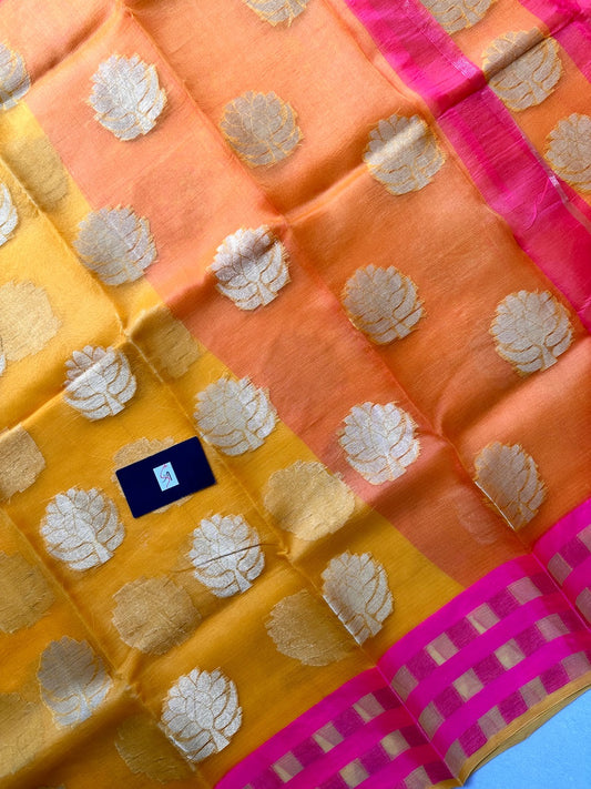 Pure Weaved Organza Silk Saree