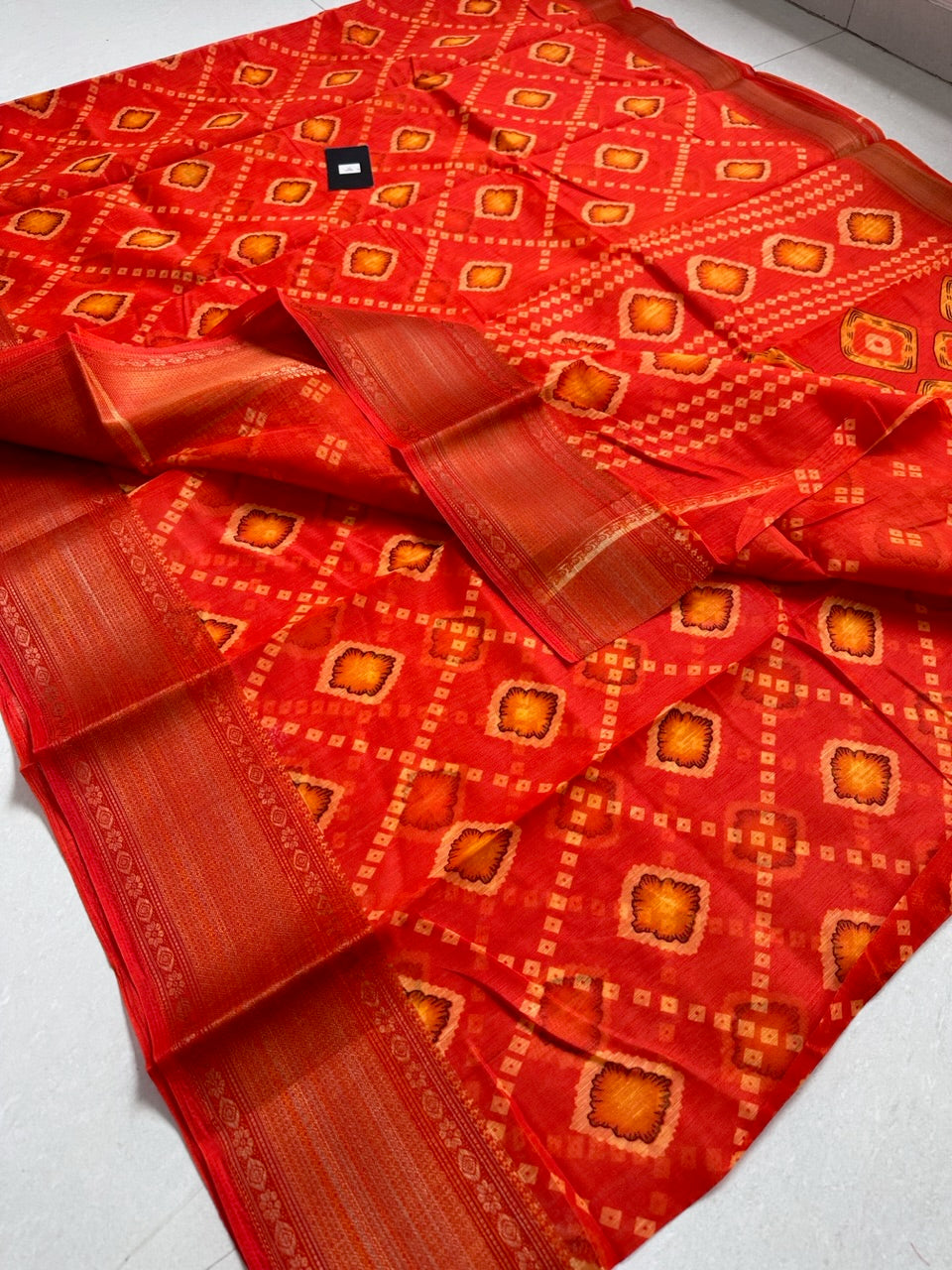 Printed Soft Cotton Saree